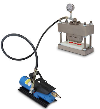 100kN Air Hydraulic Automatic Press