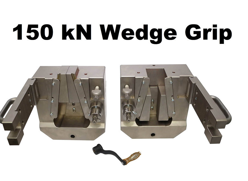 150kN or 33K lbs. Wedge Grips