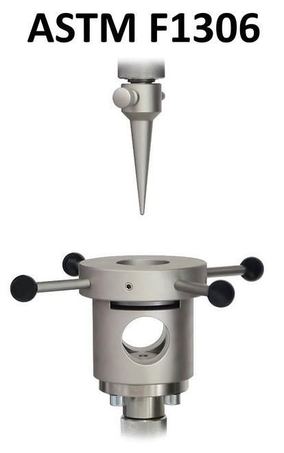 ASTM F1306 Puncture Fixture for Plastic Film Testing