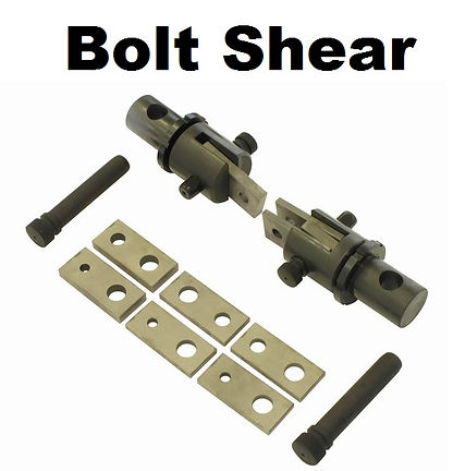 Bolt Shear Fixture